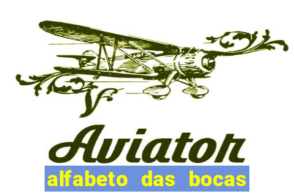 alfabeto das bocas para imprimir pdf